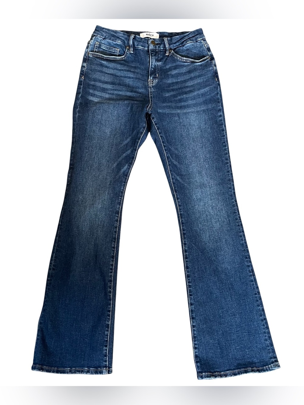 Mica Denim Los Angeles Bootcut slight flare leg jeans
